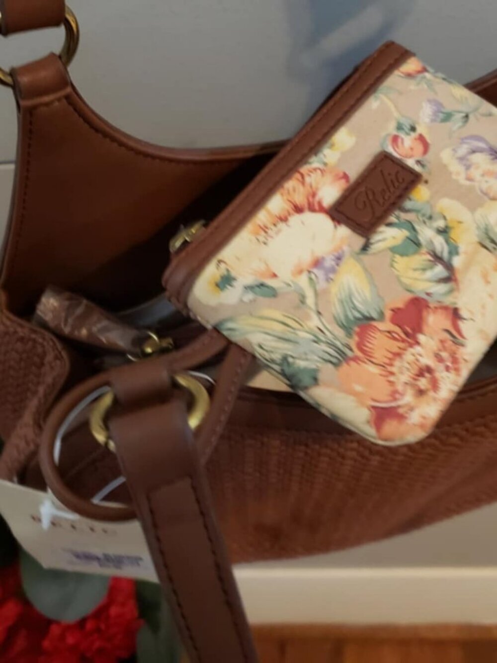 Relic purse - flawless, brand new -  - woven & leather